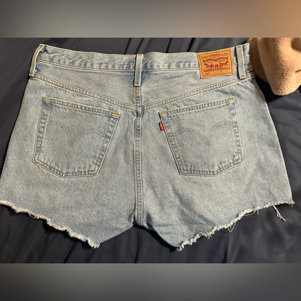 Levi’s women’s denim 501 shorts